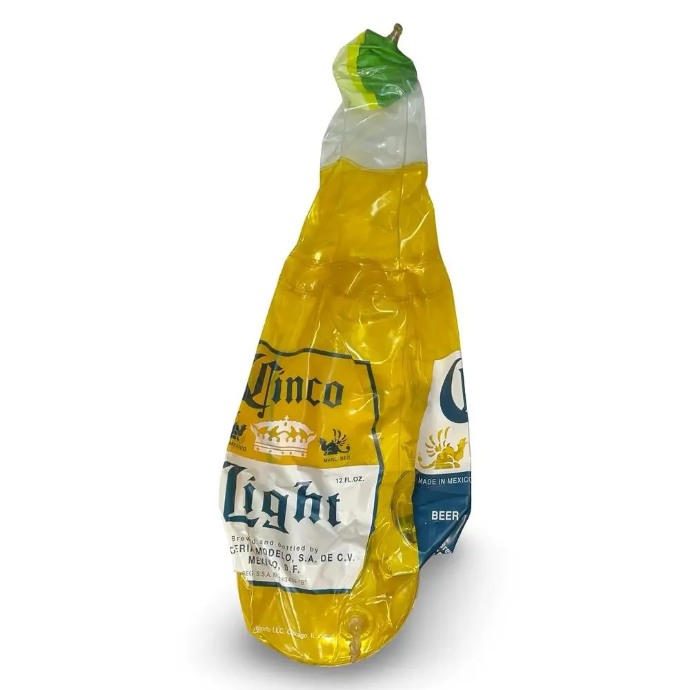 Vintage Corona Cinco De Mayo Light Inflatable Beer Bottle Promo 27